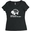 always late worth wait funny turtle tee Women's Triblend Scoop T-shirt