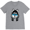 huskie music V-Neck Tee