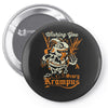 scary krampus Pin-back button