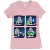 saving the world, one small step at a time Ladies Fitted T-Shirt
