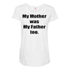 raised by mom Maternity Scoop Neck T-shirt