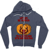 Let Go Afraid (f141) Zipper Hoodie