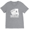 bought this shirt with your money poker V-Neck Tee