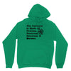 The Universe Is Made Of Protons, Neutrons, Electrons, Morons Unisex Hoodie
