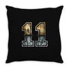 stranger things 11 logo Throw Pillow