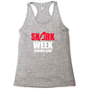 shark week enough said Racerback Tank