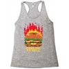 burger fever Racerback Tank