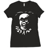 clown es nerd retro horror fun Ladies Fitted T-Shirt