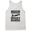 weekend rugby forecast beer pub drink Tank Top