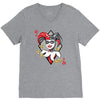 quinn of diamonds V-Neck Tee