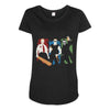 shaun of the dead Maternity Scoop Neck T-shirt