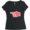 look late Women's Triblend Scoop T-shirt