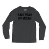 kale yeah i'm vegan Long Sleeve Shirts