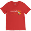 Mommy To Bee Unknown Gender V-Neck Tee