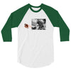Football Statue 3/4 Sleeve Shirt