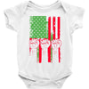 fist raised and proud! Baby Bodysuit