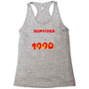 i survived spring break 1990 Racerback Tank