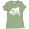 big sexy tattoo hot rod west rock punk Ladies Fitted T-Shirt