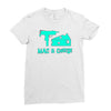 mac and cheese Ladies Fitted T-Shirt