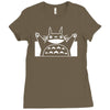totoro my neighbour anime Ladies Fitted T-Shirt