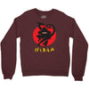 love ninja monkey banana Crewneck Sweatshirt