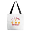 This Girl Loves Rottweiler Tote Bags