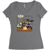 duck slap! Women's Triblend Scoop T-shirt