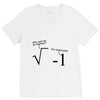 be together it's complicated math V-Neck Tee
