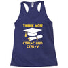 Thank You Ctrl+C And Ctrl+V Racerback Tank