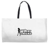 no fat chicks Weekender Totes