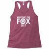 what does the fox say Racerback Tank