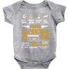Born Capricorn Multitasking Problem Solving Tees Baby Onesie