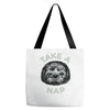 take a nap Tote Bags