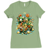 mommy!!! my candy is stolen by zombie Ladies Fitted T-Shirt
