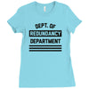 redundancy Ladies Fitted T-Shirt