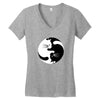 cat Women's V-Neck T-Shirt