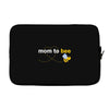 Mom to Bee Baby Boy Laptop sleeve