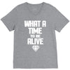 what a time to be alive V-Neck Tee
