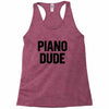 Piano Dude Racerback Tank