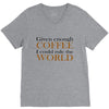 given enough coffee V-Neck Tee