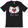 mickey et l'amour en T-Shirt