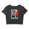 zombie poster, ideal birthday gift or present Crop Top