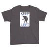 keep left shark Youth Tee
