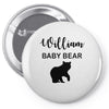 Daddy Bear - Baby Bear Custom Name Pin-back button