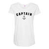 Captain Maternity Scoop Neck T-shirt
