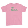 thc pot leaf molecule Youth Tee