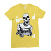 skull gamer Ladies Fitted T-Shirt