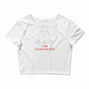 i am your father   mens funny Crop Top