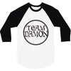 team damon salvatore (6) 3/4 Sleeve Shirt