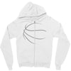 basketball sport bball streetball sportswear usa baskets ball Zipper Hoodie